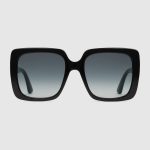 Oversize rectangular sunglasses